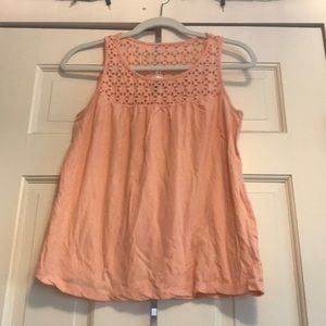 Old Navy coral tank